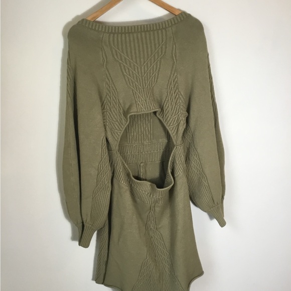 Free People Emmaline Long Sleeve Sweater Mini Dress - Picture 7 of 9